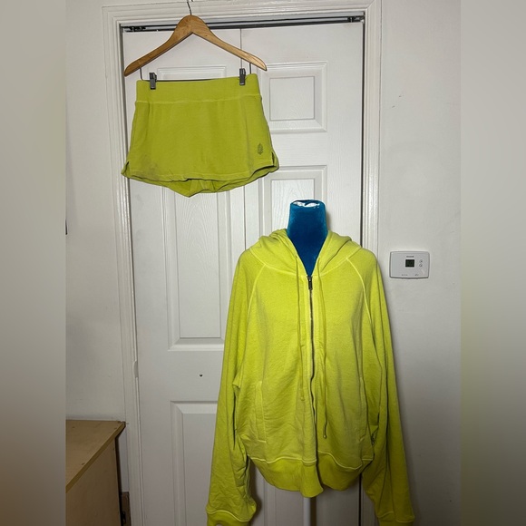 Free People Movement Sweatshirt Skort Set Women’s Medium - Picture 2 of 9